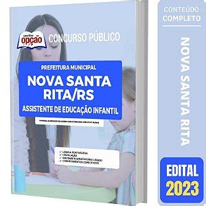 Apostila Nova Santa Rita Rs Professor Educação Infantil Solução