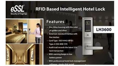 Essl Lh Stainless Steel Rfid Hotel Door Lock At Rs Piece