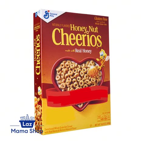 General Mills Cheerios Honey Nut Whole Grain Oat Cereal Laz Mama Shop