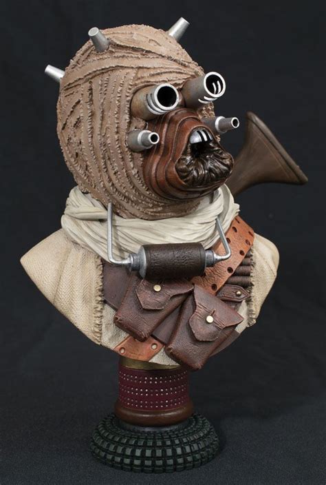 Bust Tusken Raider Star Wars Episode Iv Legends In 3d 12 Bust By