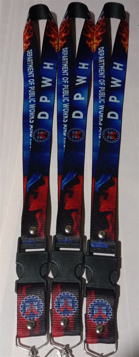 Dpwh Id Lace Lanyards Lazada Ph