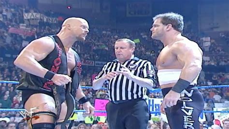 Stone Cold Steve Austin Vs Chris Benoit Smackdown 5312001 Highlights Youtube