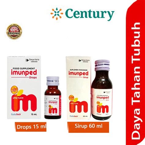 Jual Imunped Sirup Rasa Apel 60 Ml And Drops 15 Mlsyrupvitamin C