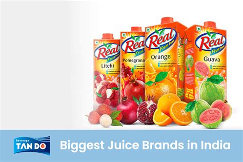 Top 14 biggest juice brands in India 2023 - Tan Do