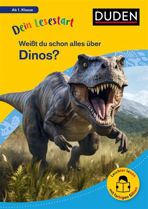 Dein Lesestart Weißt du schon alles über Dinos Ab 1 Klasse Helen