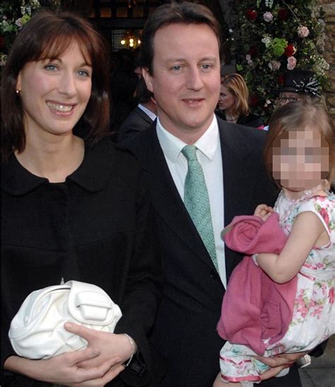 David Cameron And Wife Left Daughter Nancy 8 In Pub By Herself For 15