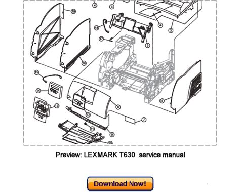 Lexmark Printer Parts Diagram - Hanenhuusholli