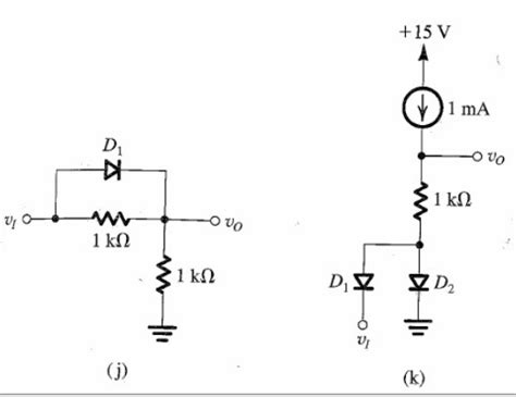 Solved In Each Of The Ideal Diode Circuits Shown Below Chegg