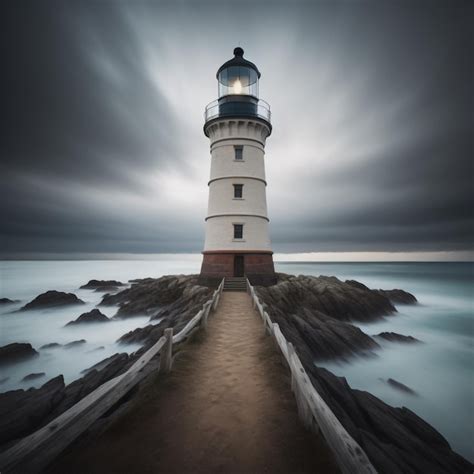 Premium Photo | Lighthouse landscape