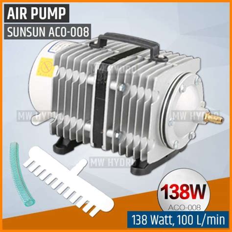 Promo SUNSUN Yuting ACO 008 Electromagnetic Air Pump Aerator Pompa