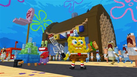 Spongebob Squarepants Dlc Makes A Splash In Minecraft Destructoid