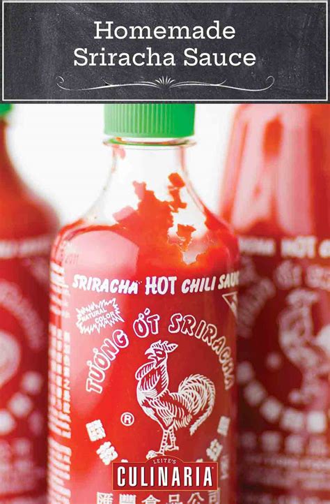 Homemade Sriracha Sauce Recipe Leites Culinaria