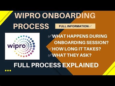 WIPRO ONBOARDING PROCESS Complete Process Explained All Doubts