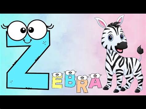 Z Zebra Z Harfi Sevimlihayvanlar Youtube