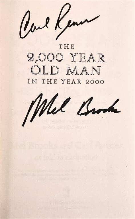 The 2000 Year Old Man in the Year 2000: The Book. Including How to Not ...