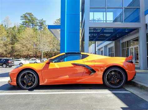 [chevrolet Corvette] 2020 Sebring Orange 3lt Factory Demo R Spotted