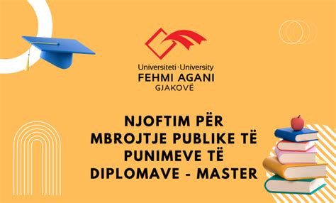 Njoftim P R Mbrojte Publike T Punimeve Master Fakulteti I Mjek Sis