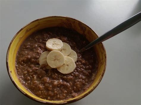 Schoko Bananen Porridge Von C00kie93 Chefkoch