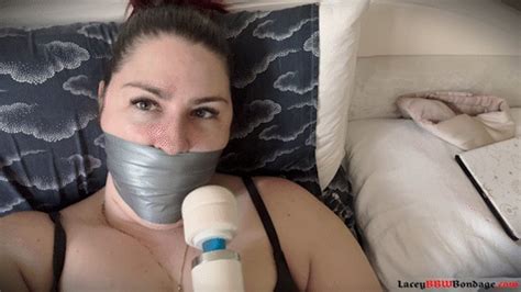 Lacey Self Gag Fun And Orgasms After Gym 4K Boobs BBW Bondage
