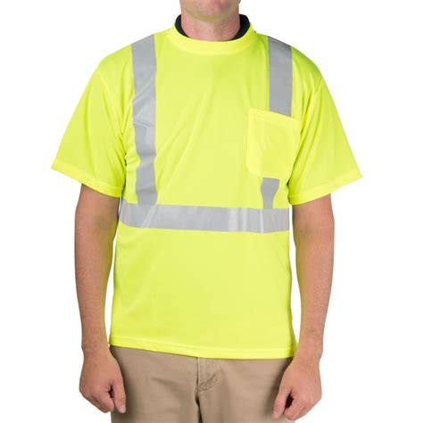 Cordova Lime Class Ii Mesh Short Sleeve High Visibility Safety Shirt