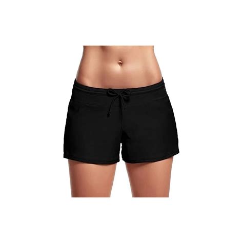 Generico Slip Bikini Pantaloncini Donna Swim Vita Arricciata Fondo