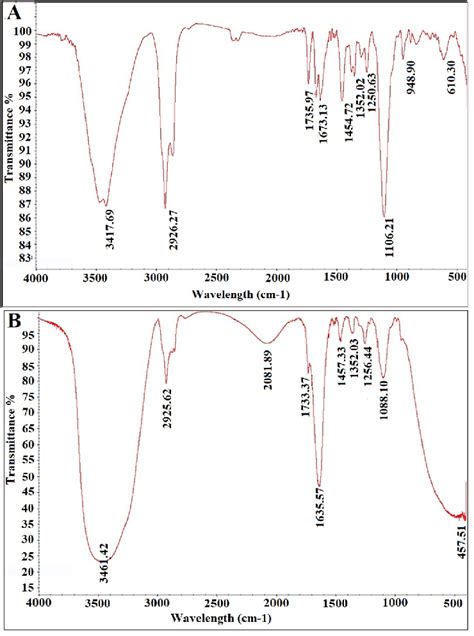 Fourier Transform Infrared Spectroscopic Ftir Spectra Of Spectrum Of