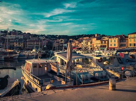 Architecture Boat Border Buildings Cassis City Cityscape Cloud Cloudiness Coast