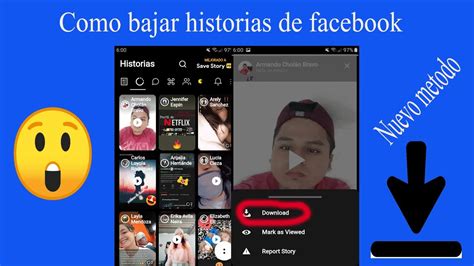 Como Descargar HISTORIAS DE FACEBOOK 2021 Nuevo método YouTube