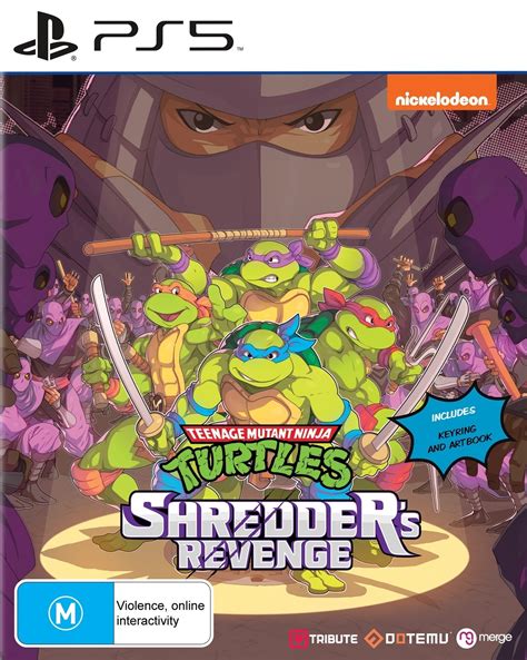 Teenage Mutant Ninja Turtles Shredders Revenge Dimension Shellshock