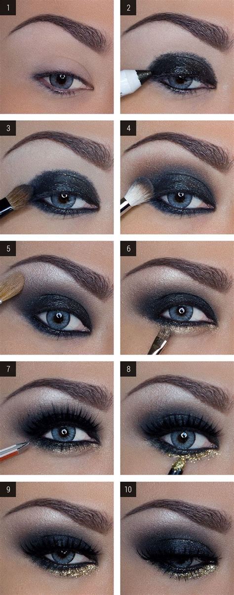 15 Wonderful Glitter Makeup Tutorials You Need To Try - fashionsy.com