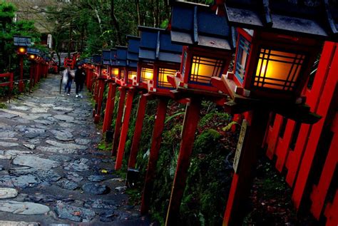 Kibune Shrine In Kyoto