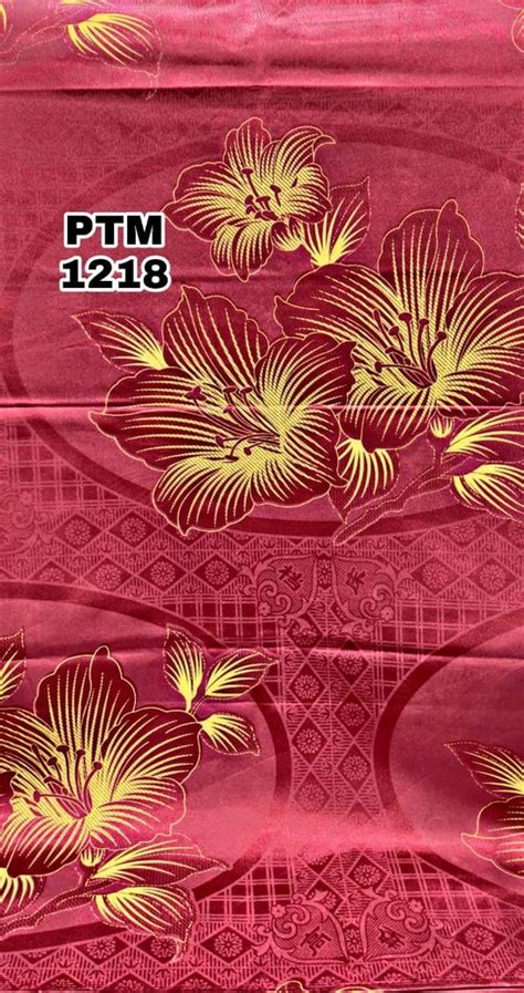 Golden Printed China Jari 85GSM Fabric At Rs 52 Meter In Ahmedabad ID