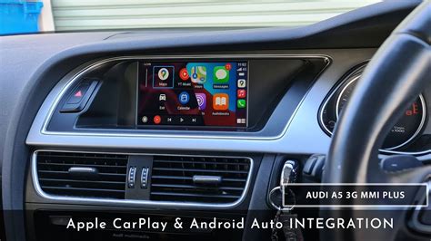 TOUCH DIAL Audi A5 8T 3G MMI Apple CarPlay Android Auto