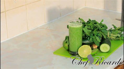 Blended Diet Drink Recipes By Chef Ricardo Youtube