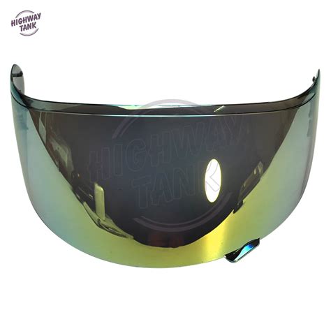 Gold Motorcycle Helmet Visor Lens Full Face Shield Case for SHOEI CW1 ...