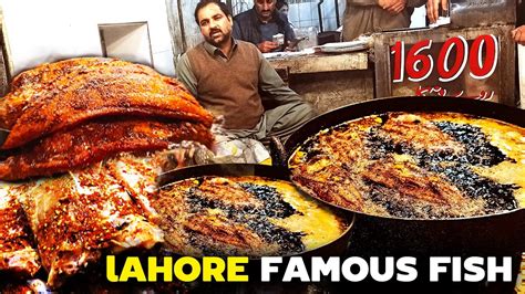 Lahori Fried Fish Grilled Fish At Siddique Machli Farosh Spicy Fish