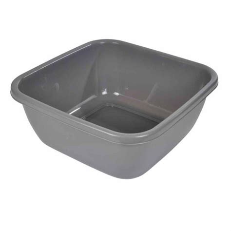 Paris Prix Bassine Carrée plastique Recyclé 15l Gris Leroy Merlin