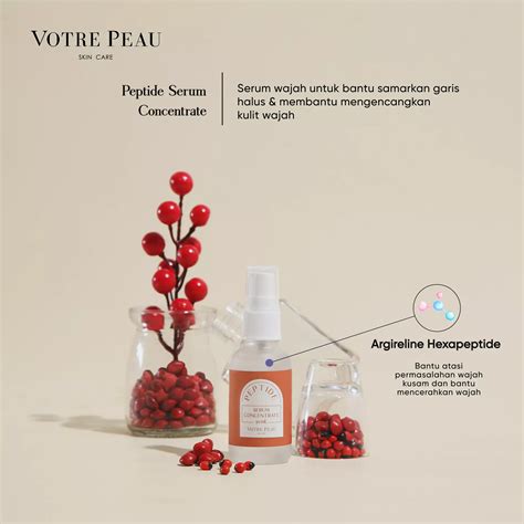 Jual Votre Peau Votre Peau Combo Peptide Serum Sensisoft Original