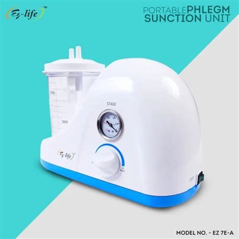 Semi Automatic Ez Life Portable Phlegm Suction Unit For Medical