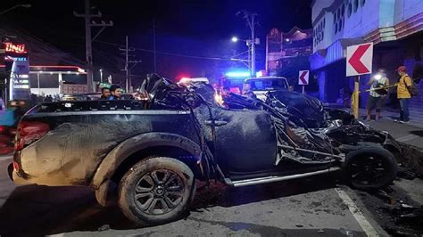 Patay Matapos Bumangga Sa Concrete Barrier Ang Sasakyan Sa Calamba