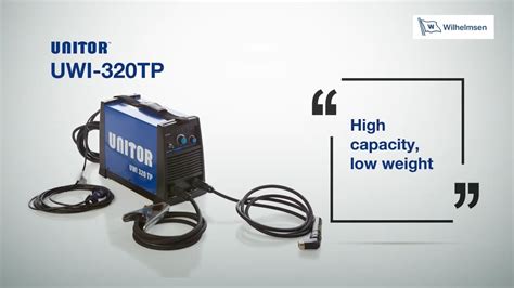 Unitor UWI 320TP Welding Inverter YouTube