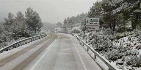 La Nieve Complica El Tr Fico En Carreteras De Albacete Y Murcia