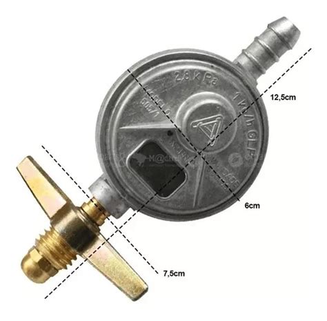 Registro Regulador De Gás Aliança 1kg h Cozinha Botijão 13kg MercadoLivre