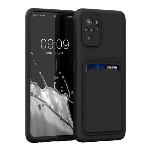 Kwmobile Handyhülle Hülle Kompatibel Mit Xiaomi Redmi Note 10 Note 10s Handyhülle Mit Fach