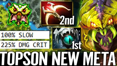 Topson Venomancer Mid Wtf New Meta Carry Slow Dmg Crit