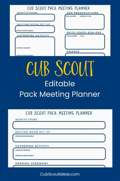 Scout Six Essentials Checklist Printable PDF 51 OFF