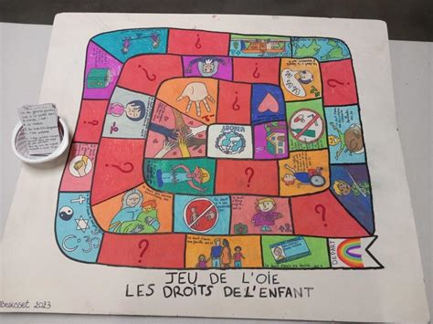 Le Jeu De LOie De Tes Droits Enfants Et Adolescents Citoyens