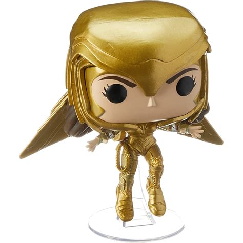 Funko Pop Mulher Maravilha Voando Armadura Dourada WW84 324