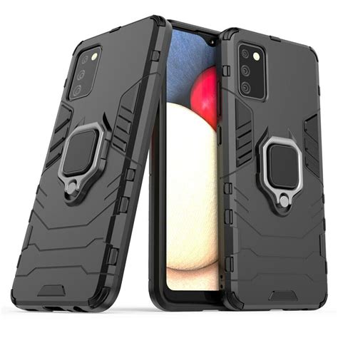 COVER PER SAMSUNG GALAXY A04S CUSTODIA ANTIURTO RIGIDA MAGNETICA ARMOR