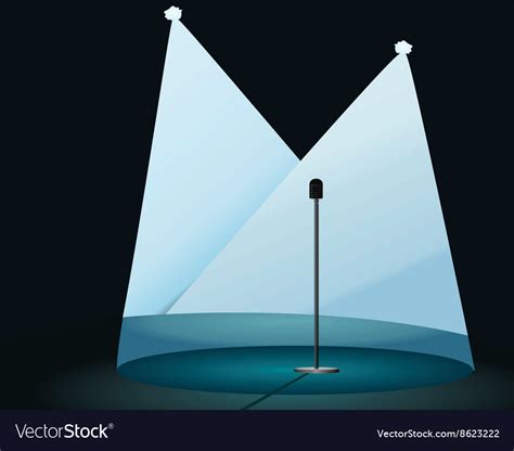 Stage Royalty Free Vector Image Vectorstock